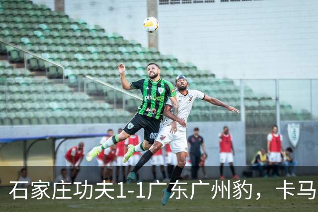 石家庄功夫1-1广东广州豹，卡马拉破门，多米尼克扳平
